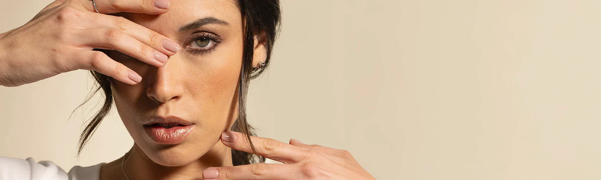 Boucles d'oreilles argentées — Femme