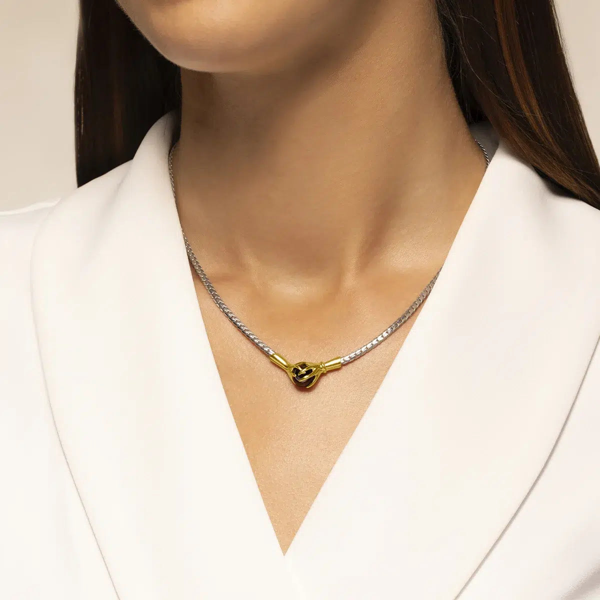 Collier HÉLICÉ - Bicolore