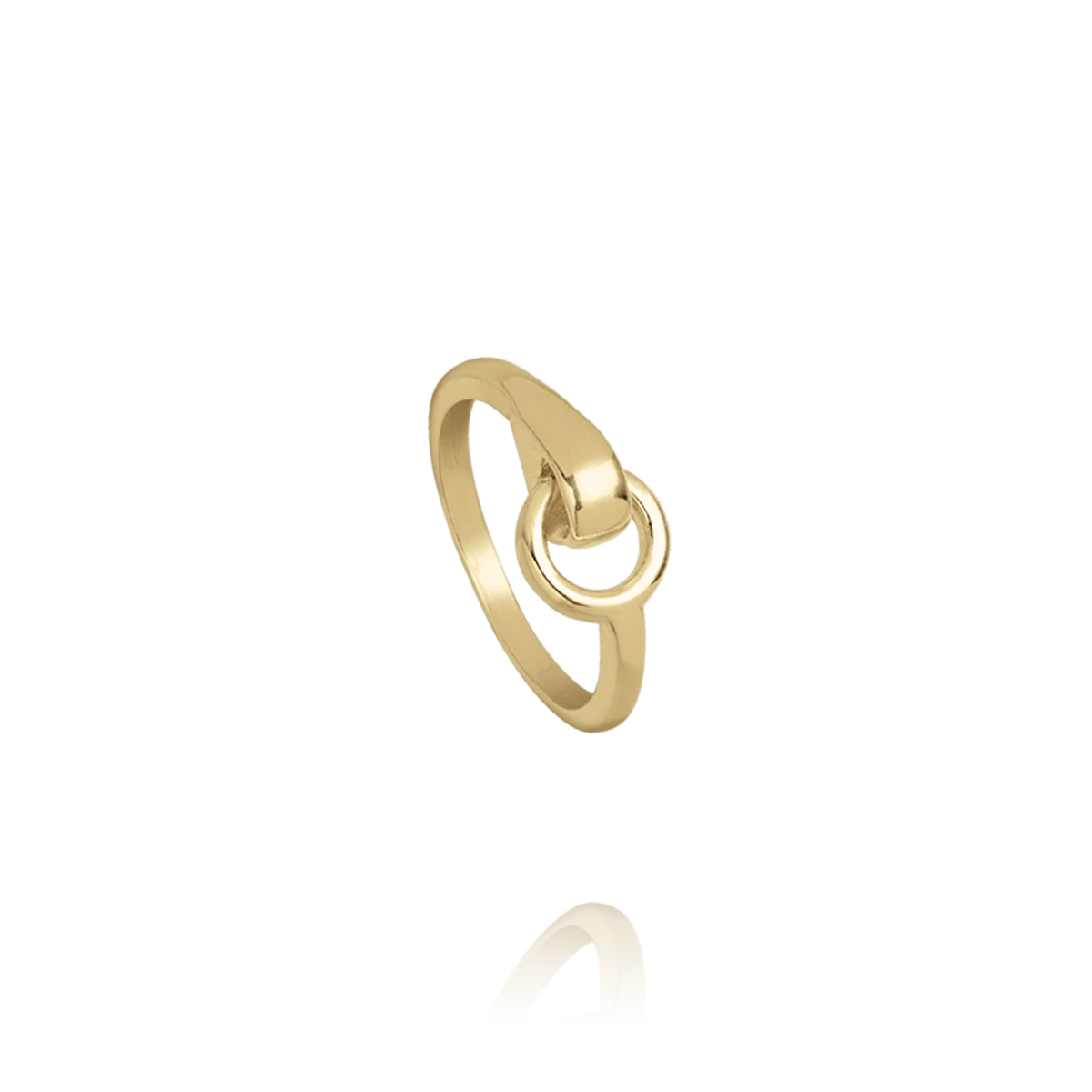 Bague DUALIA – Argent Doré
