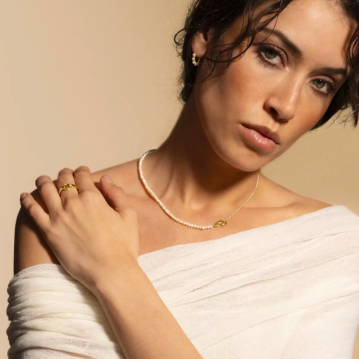 Bague DUALIA – Argent Doré