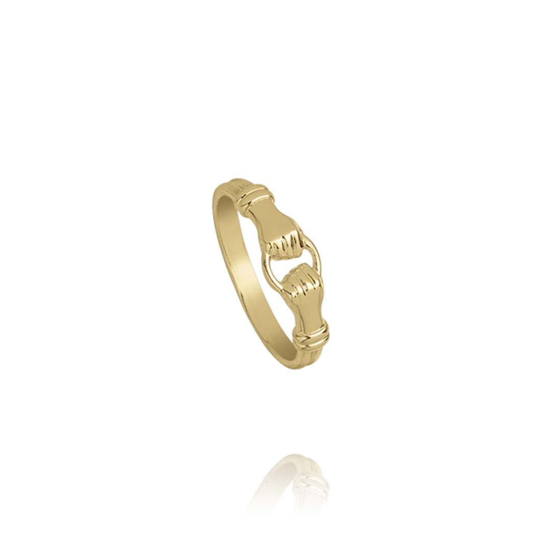 Bague MANEA – Argent Doré