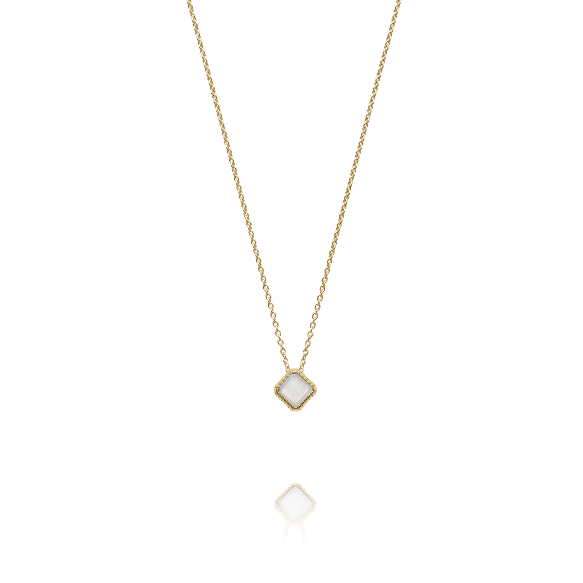 Collier MÉLIA - Pierre de Lune Blanche