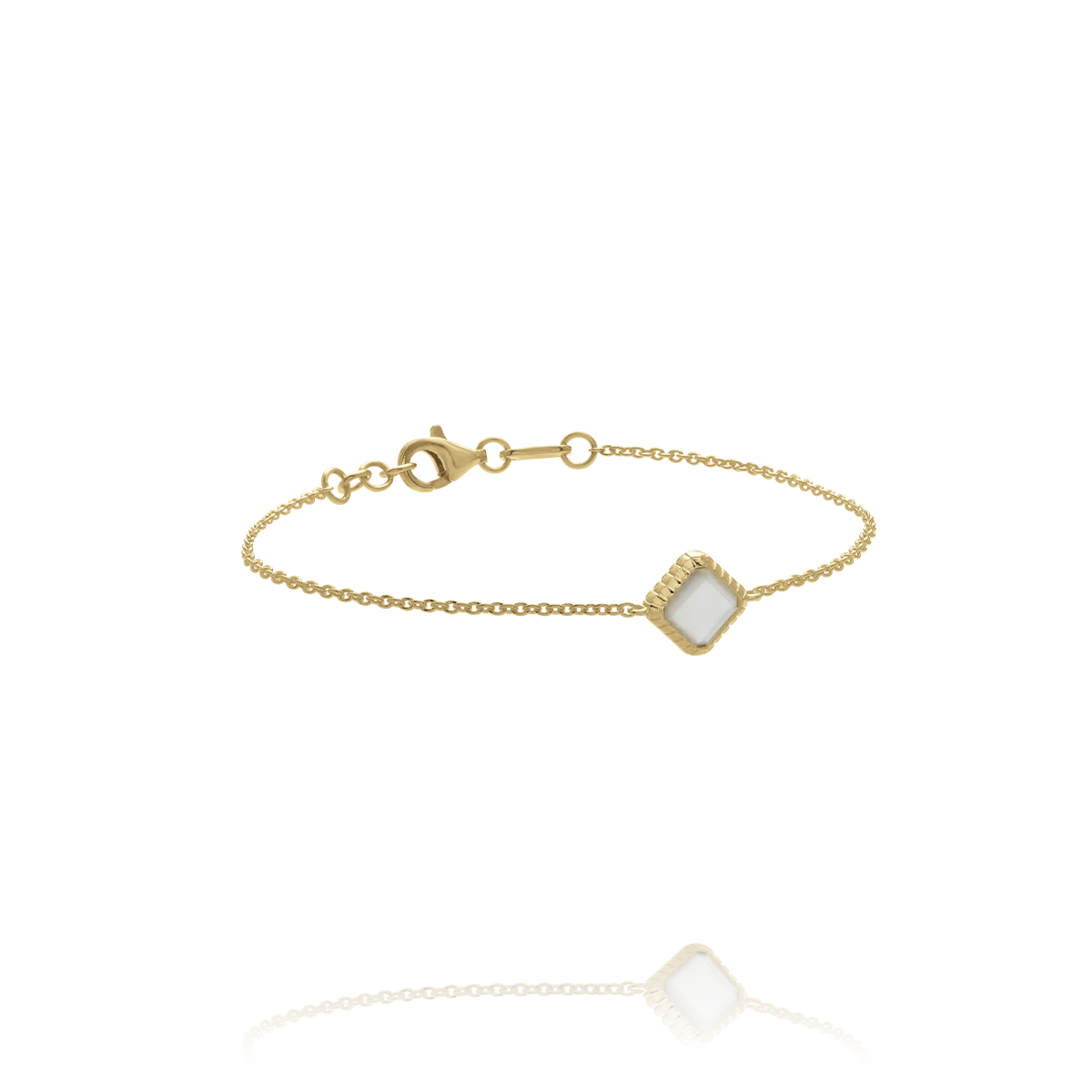 Bracelet MÉLIA - Pierre de Lune Blanche