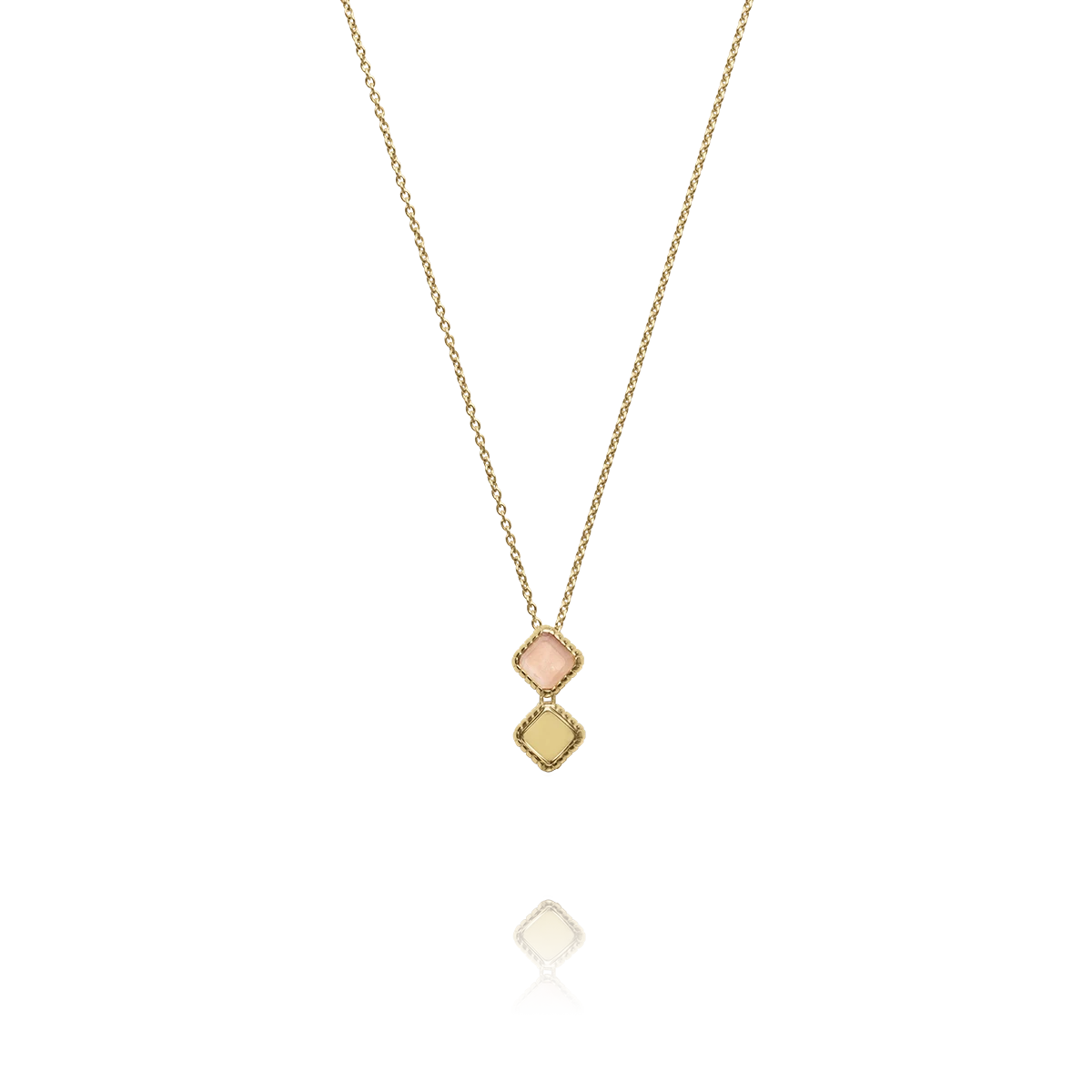 Collier MÉLIA - Pierre de Lune Pêche