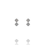 Boucles d'oreilles MÉLIA - Pierre de Lune Grise