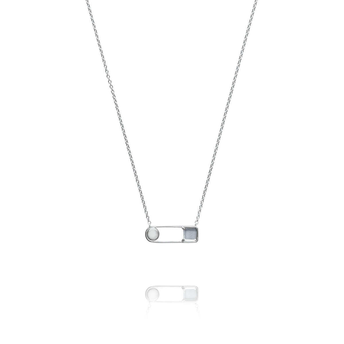 Collier UNÉA - Pierre de Lune Grise
