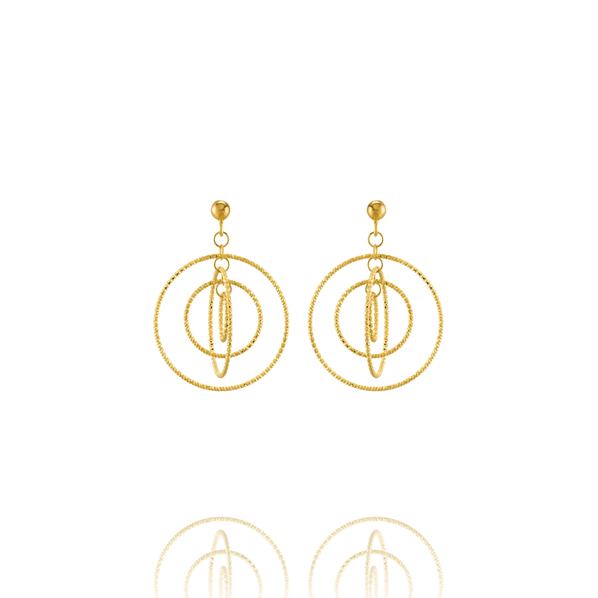 Boucles d'oreilles COSMIK