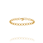 Bracelet argent 925 doré COSMIK