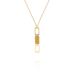 Collier argent doré OLYMPIE
