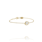 Bracelet LYSE - Argent Doré et Perle d’Eau Douce