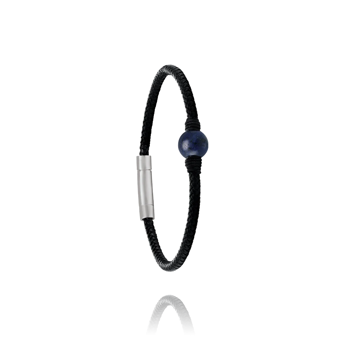 Bracelet ALBANN - perle bleue