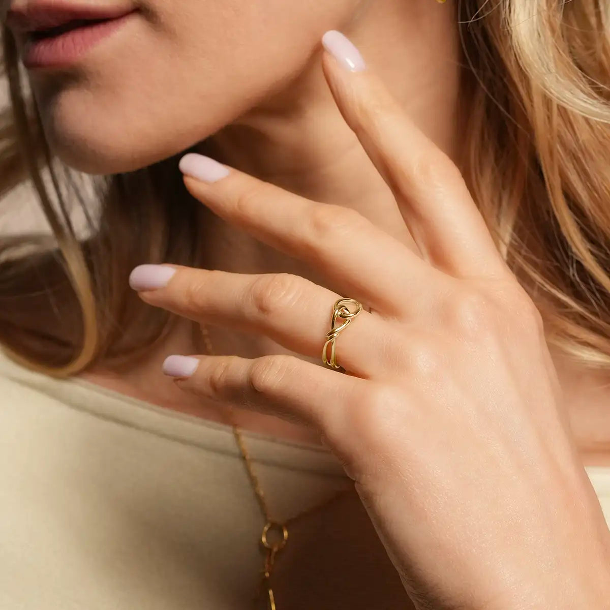 Bague ETERNA – Dorée