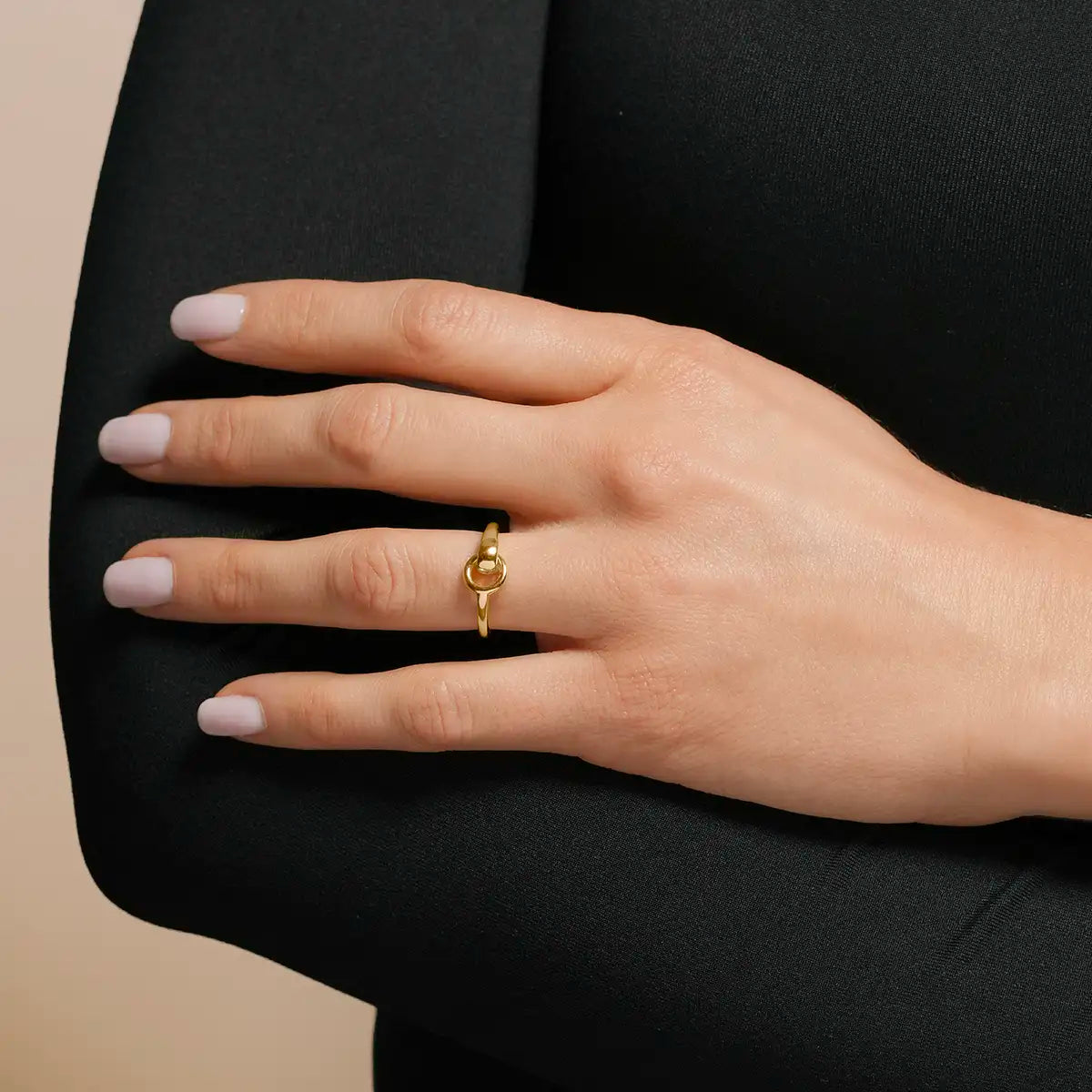 Bague DUALIA – Argent Doré