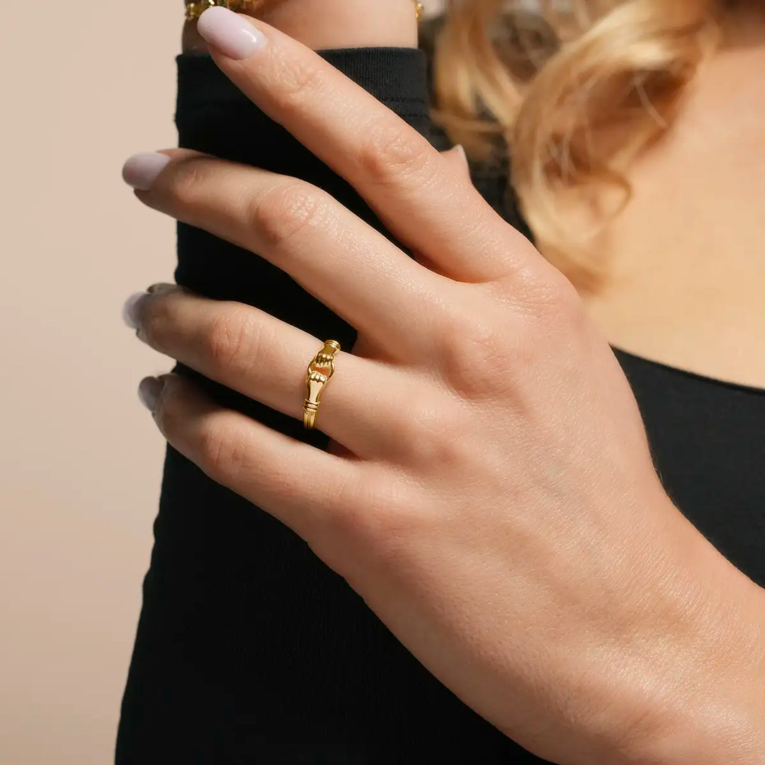 Bague MANEA – Argent Doré