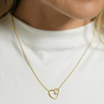 Collier SATINE porté