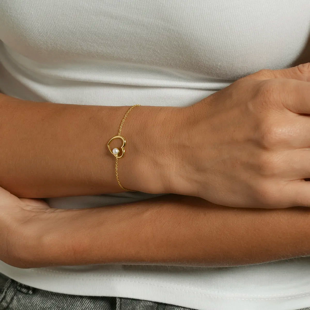 Bracelet SATINE porté