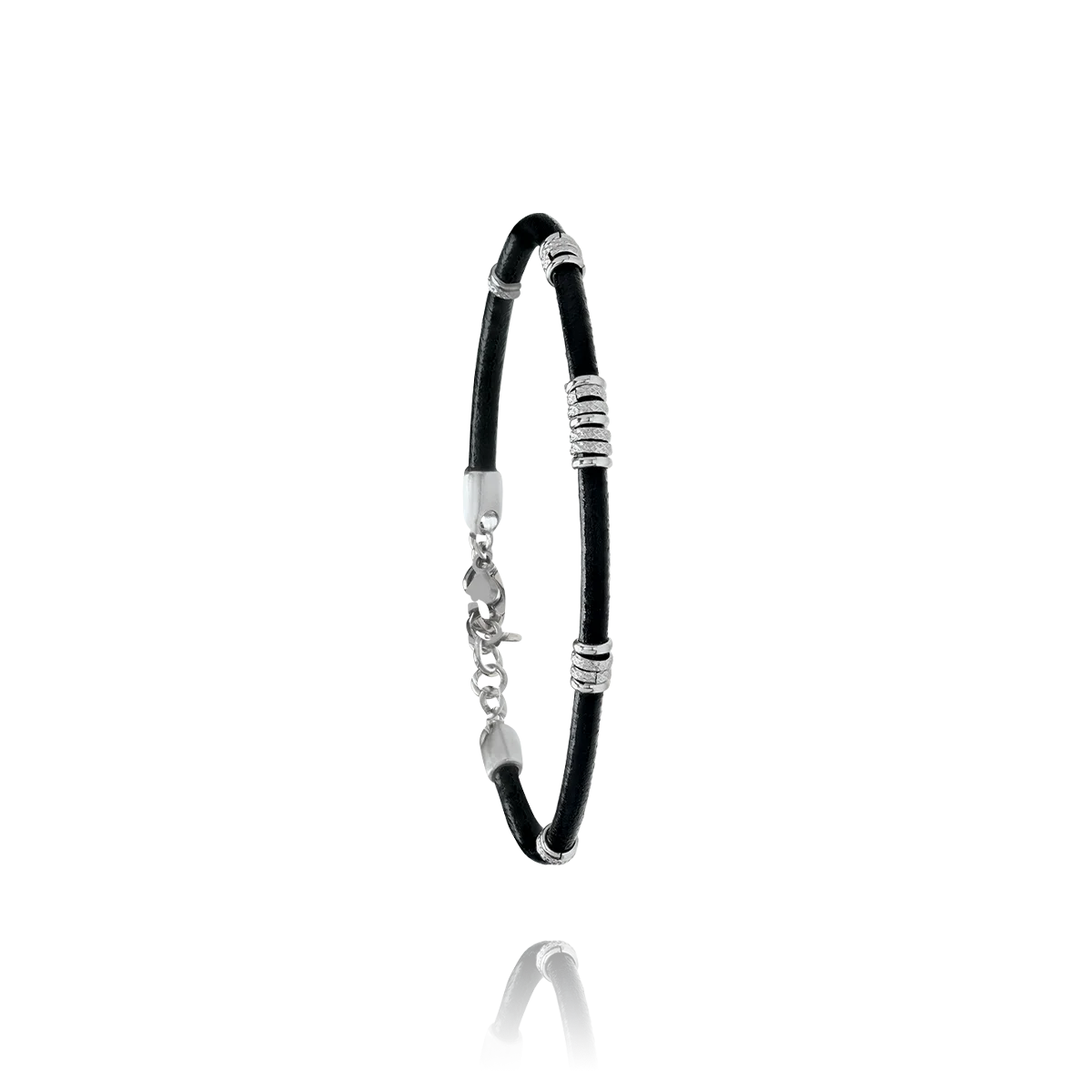 Bracelet noir ELI
