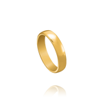 Bague Acier doré ISAAC