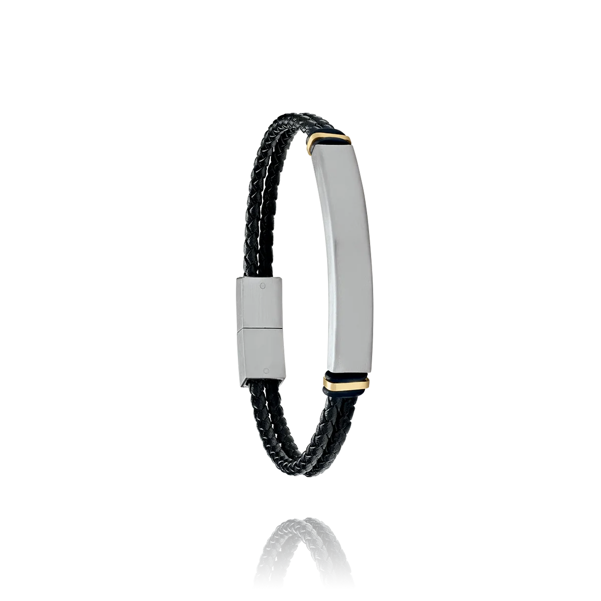 Bracelet noir BASILE