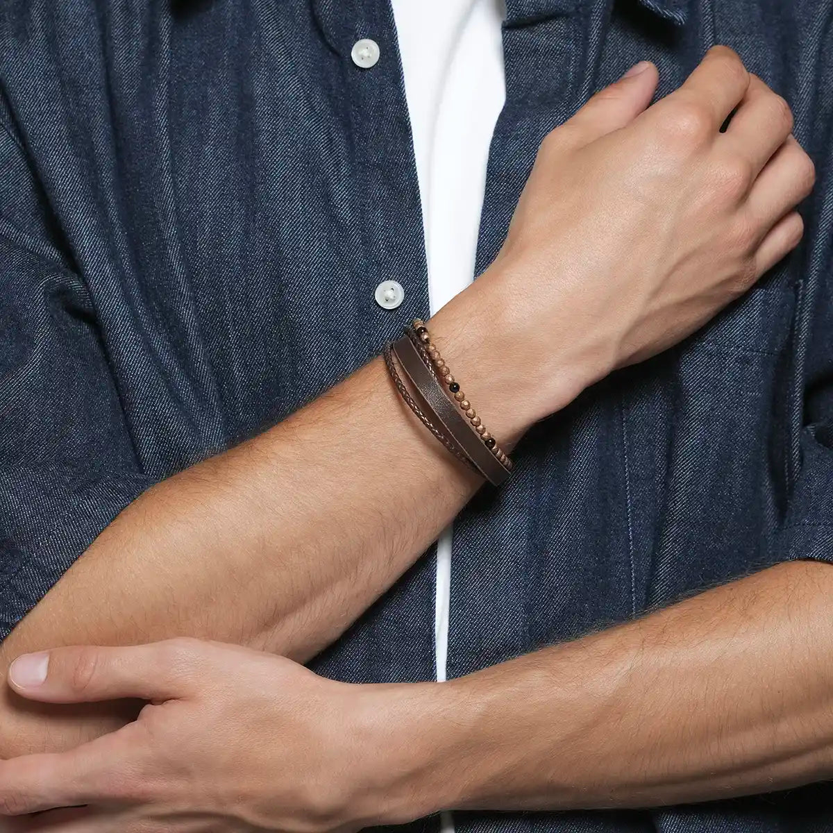 Bracelet MARS brun