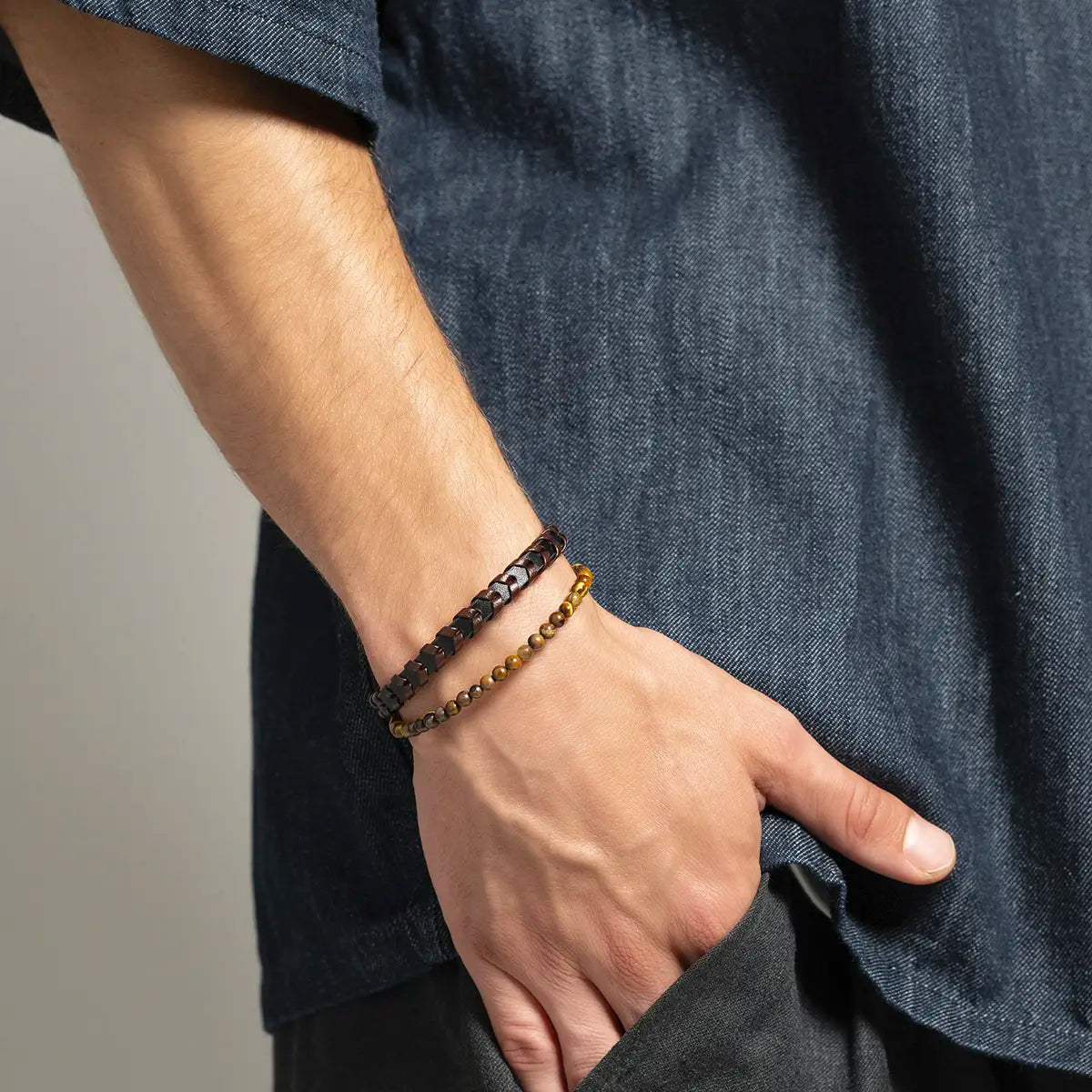 Bracelet brun LAVE