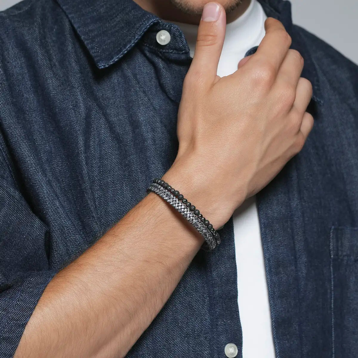 Bracelet LAVE gris