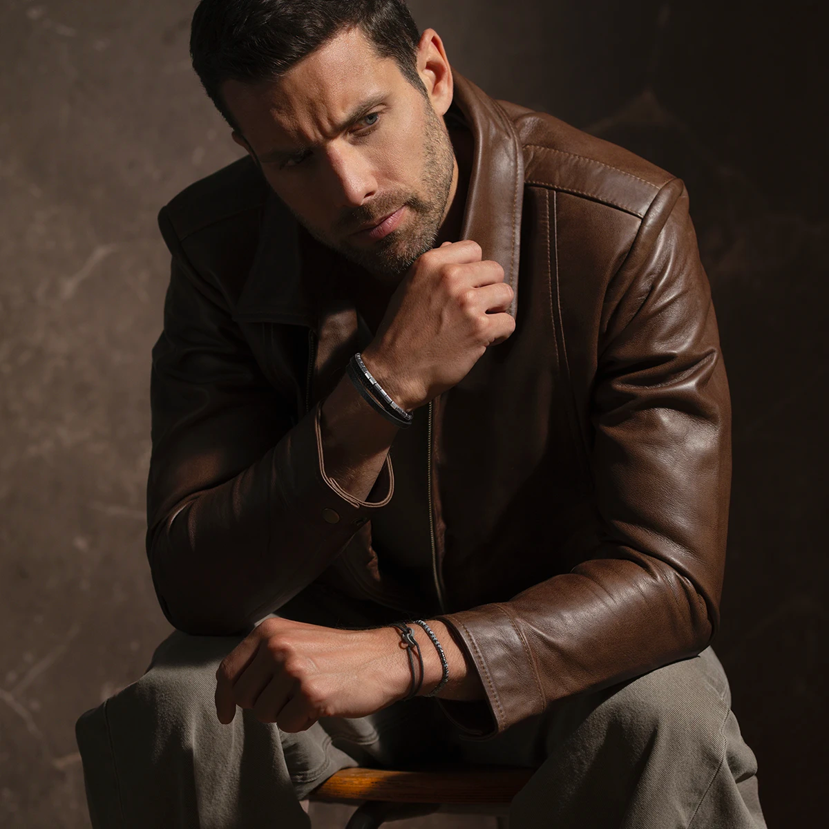 Bijoux homme JOURDAN portés