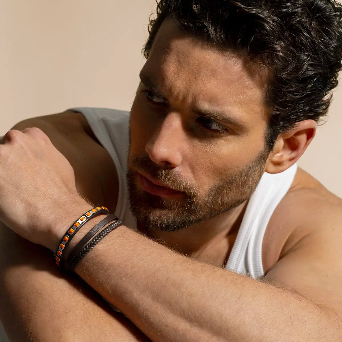 Bracelet MAEL brun