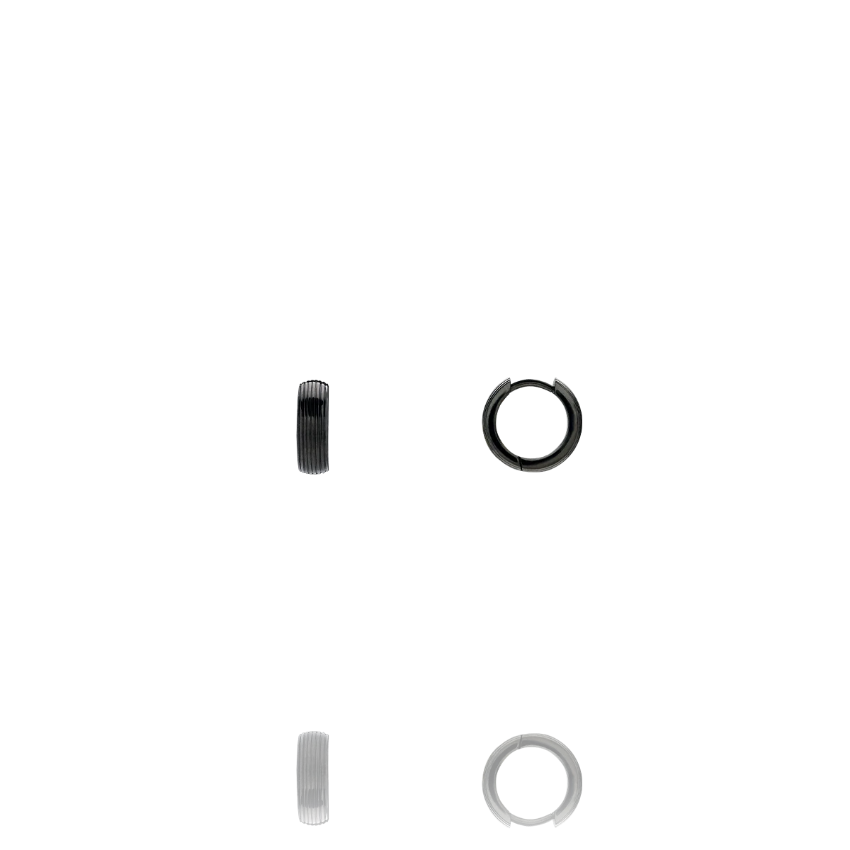 Boucles d'Oreilles TILOS noires
