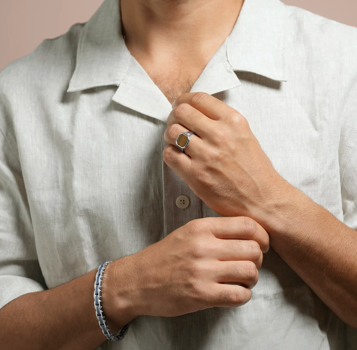 Bague CEDRE porté