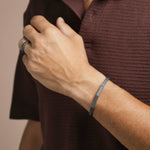 Bracelet jonc ETNA porté