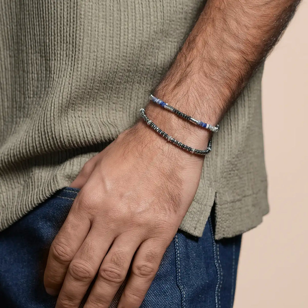 Bracelet FOREL hématite