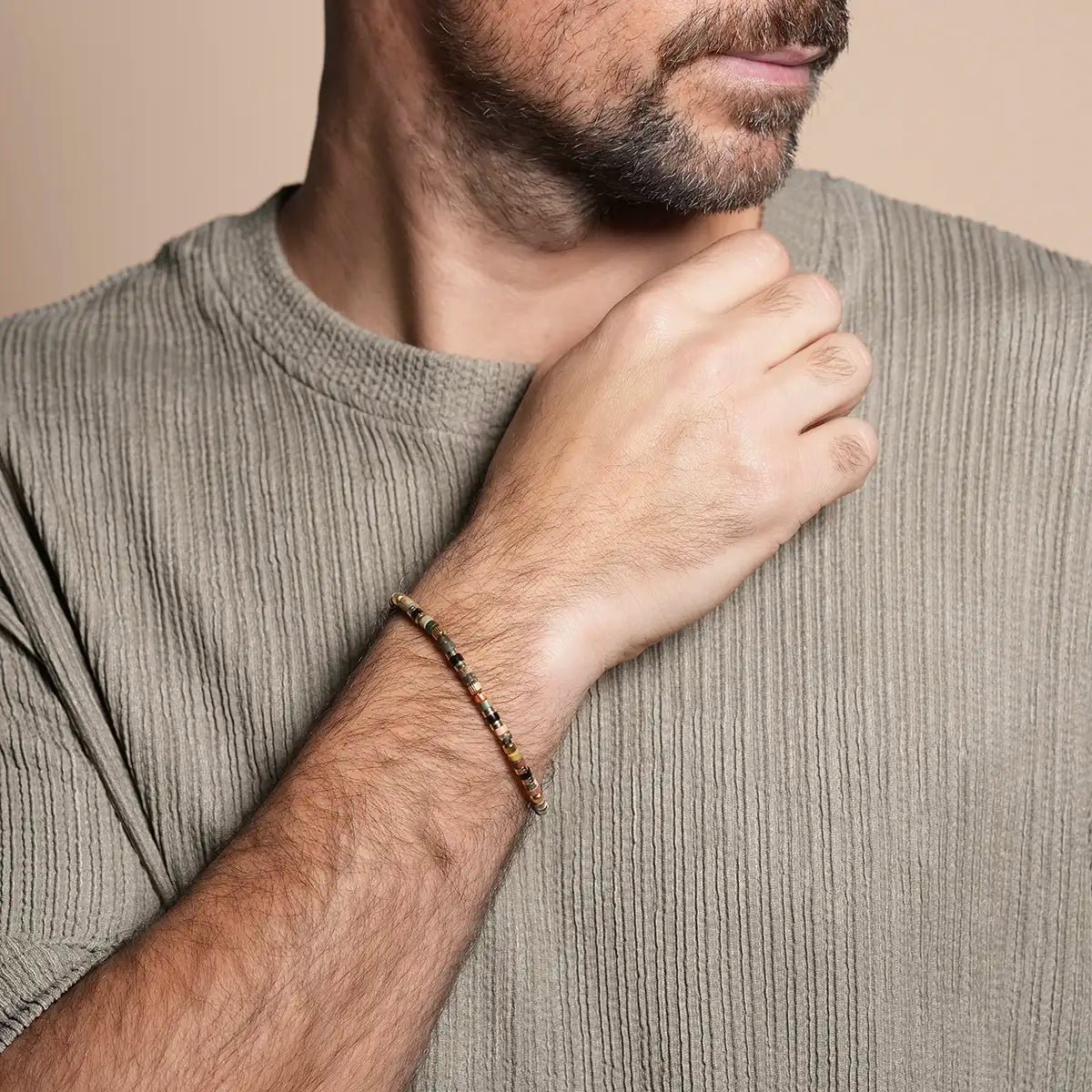 Bracelet SOLIS œil de tigre
