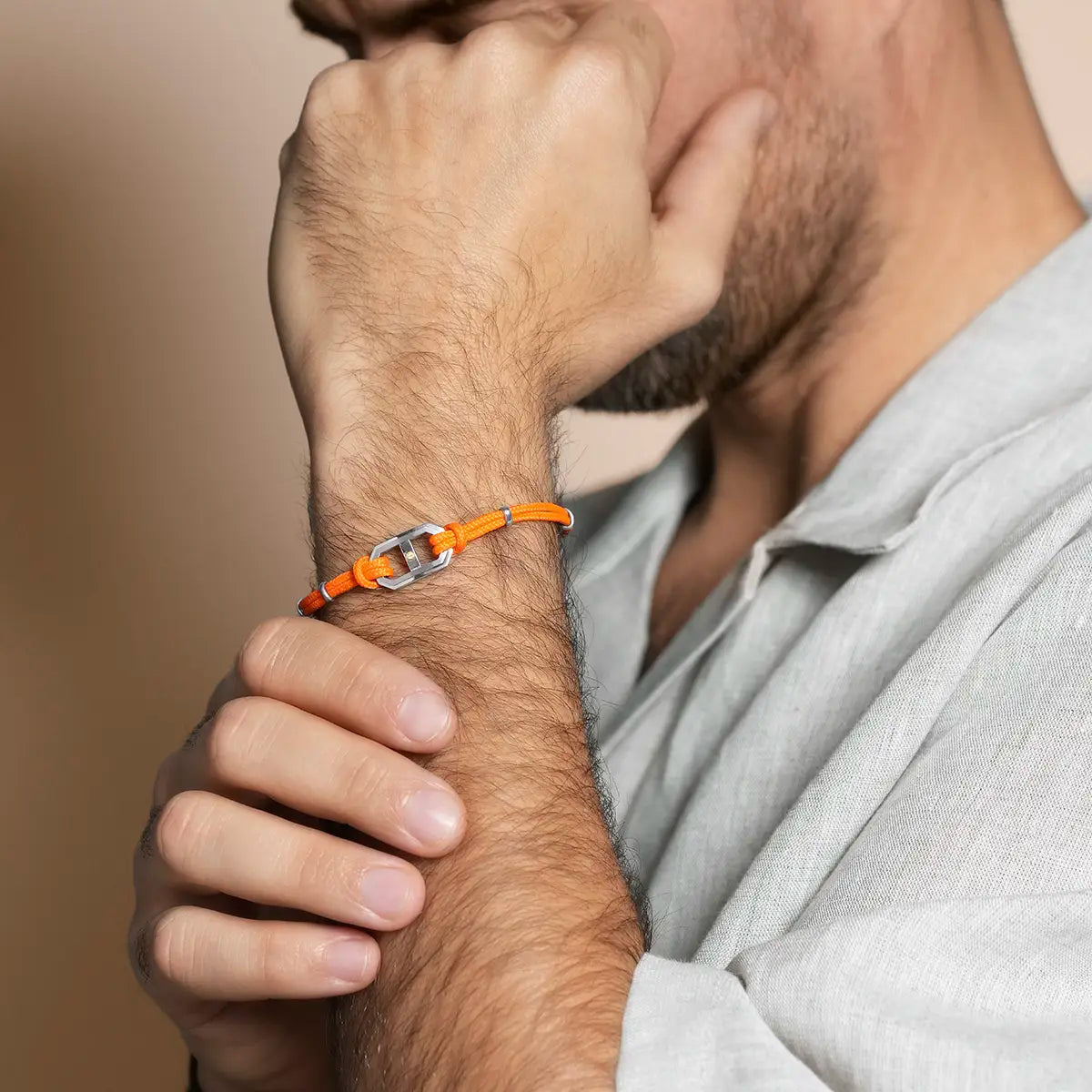 Bracelet ANCRAGE orange