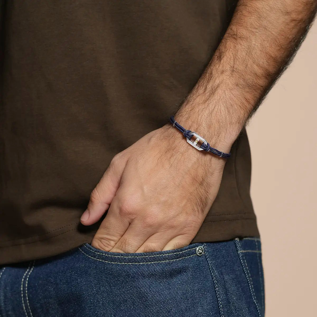 Bracelet ANCRAGE bleu