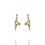 Boucles d'oreilles bicolore TANGO