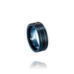 Bague Tungstène bicolore BADA