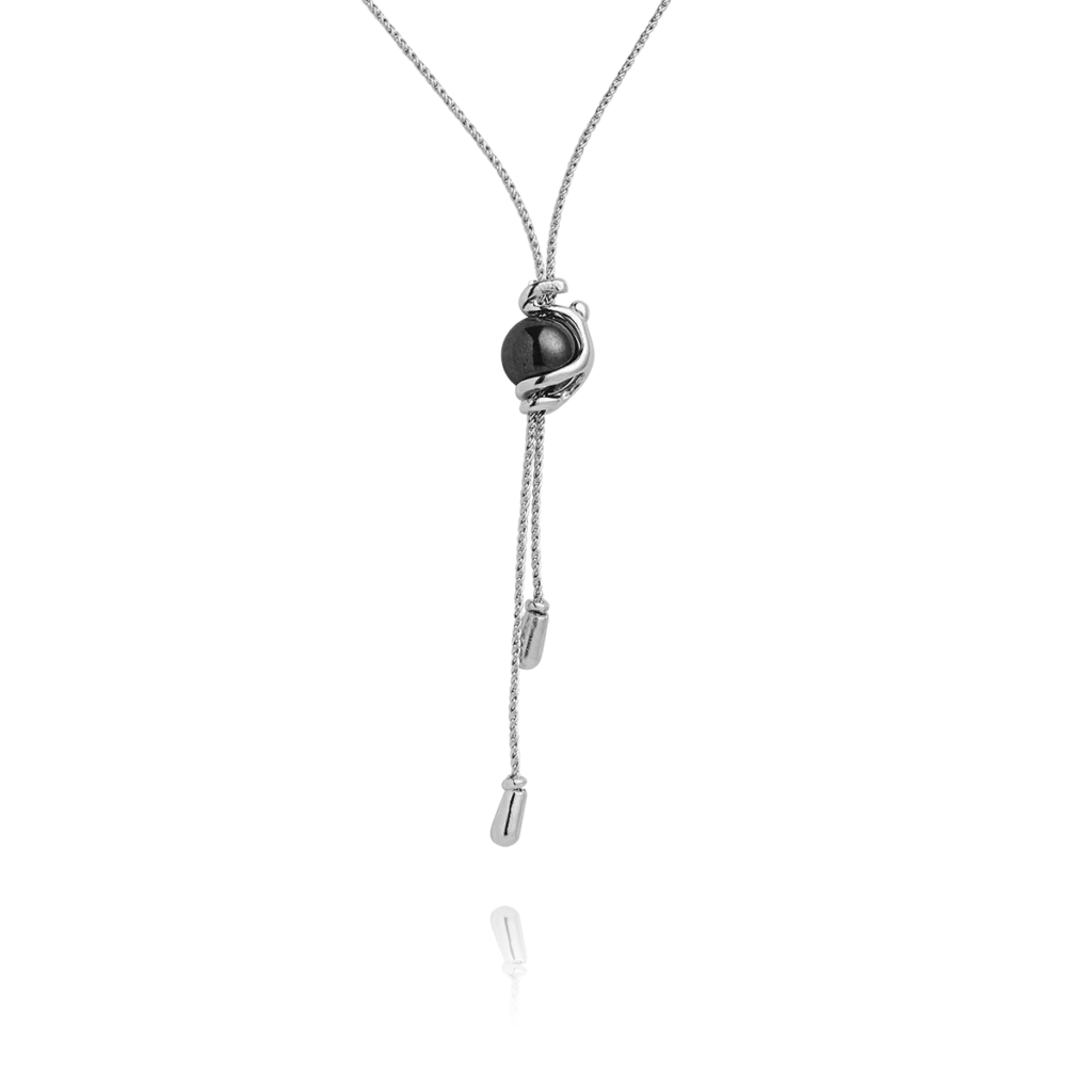 Collier Argent 925 et hématite DUNE