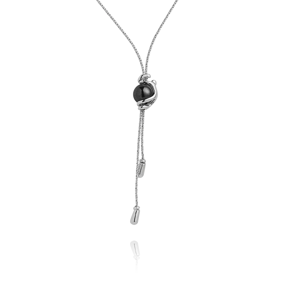 Collier Argent 925 et hématite DUNE