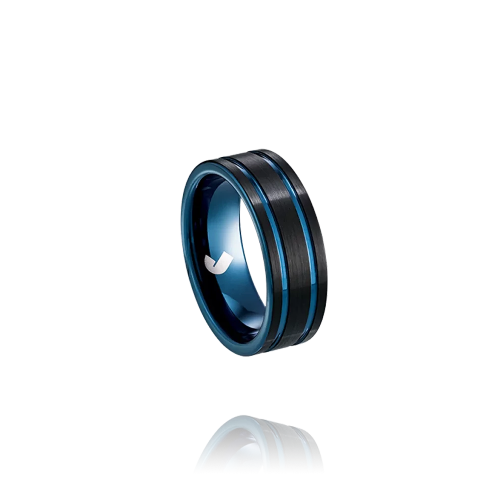 Bague Tungstène bicolore BADA